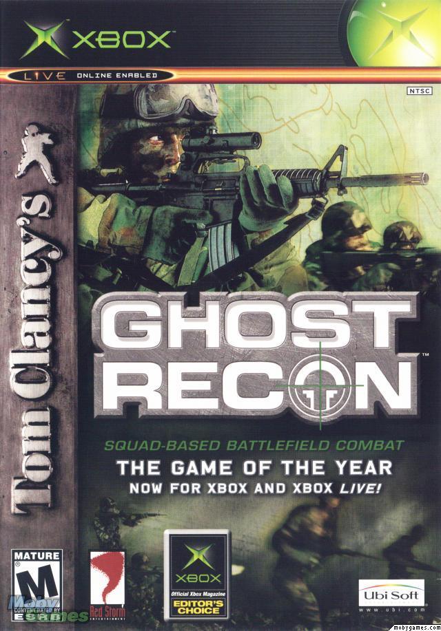 Tom Clancy's Ghost Recon (Original Xbox) [PAL] - WITH WARRANTY - Clancys