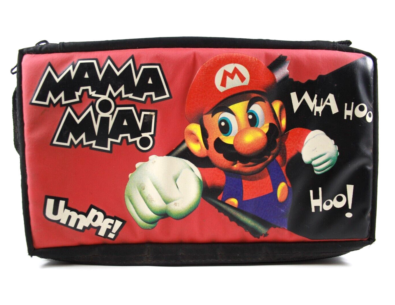 Nintendo Super Mario Lunch Box (AZ Designz) - Mama Mia! Wha Hoo! UMPF! Retro N64