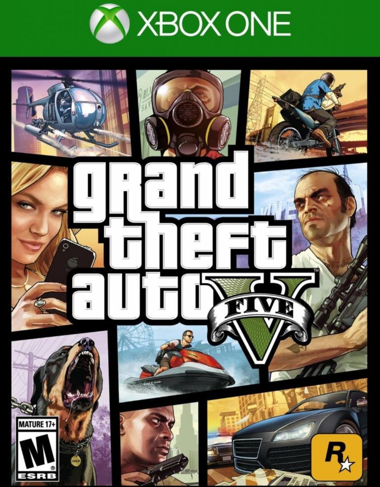 Grand Theft Auto V [DISC ONLY] (Xbox One) [PAL] - WITH WARRANTY