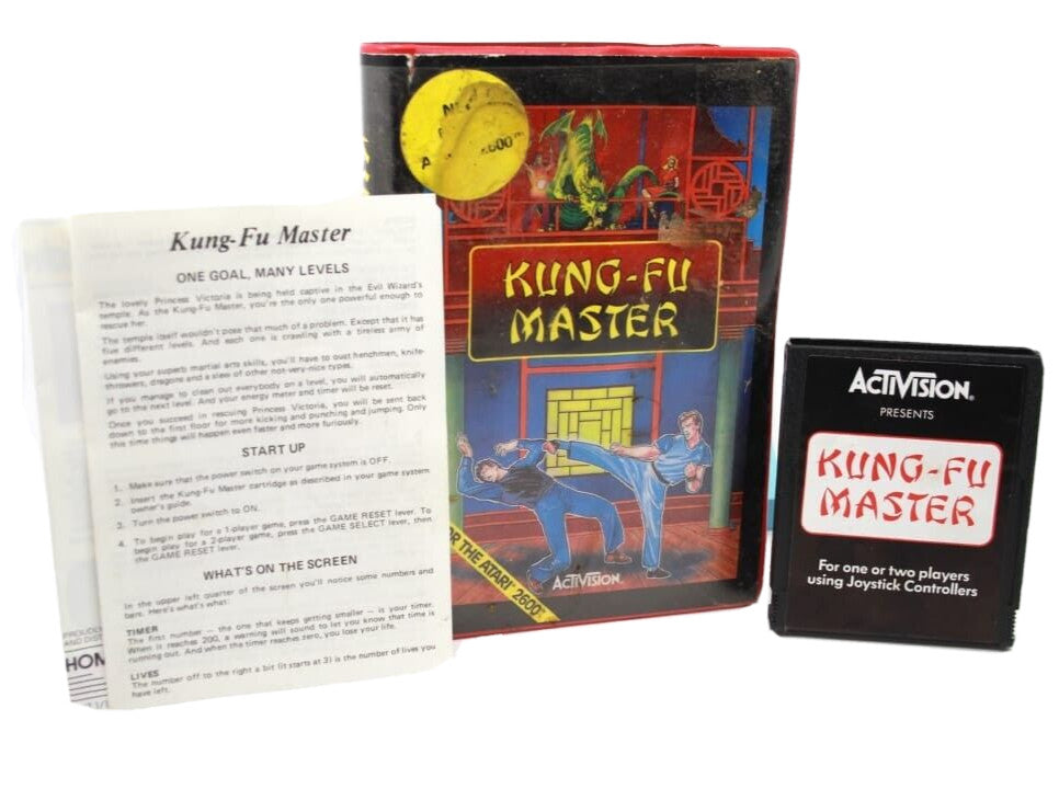 Kung-Fu Master - Atari 2600 [PAL] WITH WARRANTY