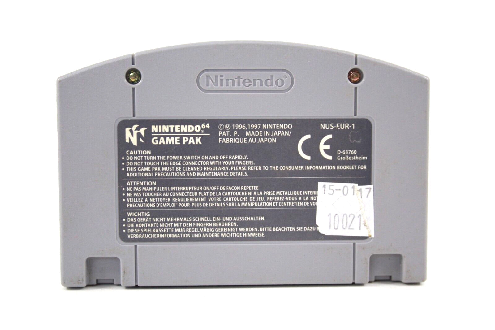 F-1 World Grand Prix [CART ONLY] - Nintendo 64 (N64) [PAL] WITH WARRANTY