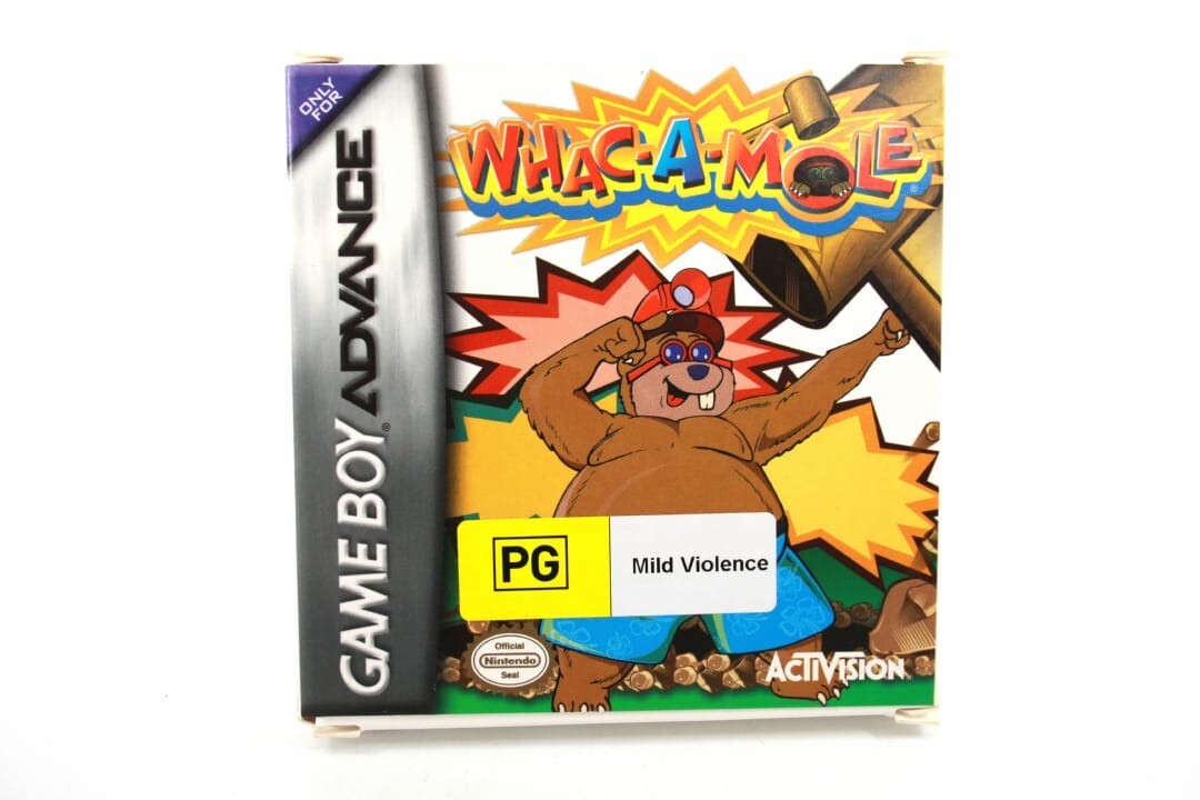 Whac-A-Mole - Nintendo Game Boy Advance (GBA) [PAL] **BOX ONLY**