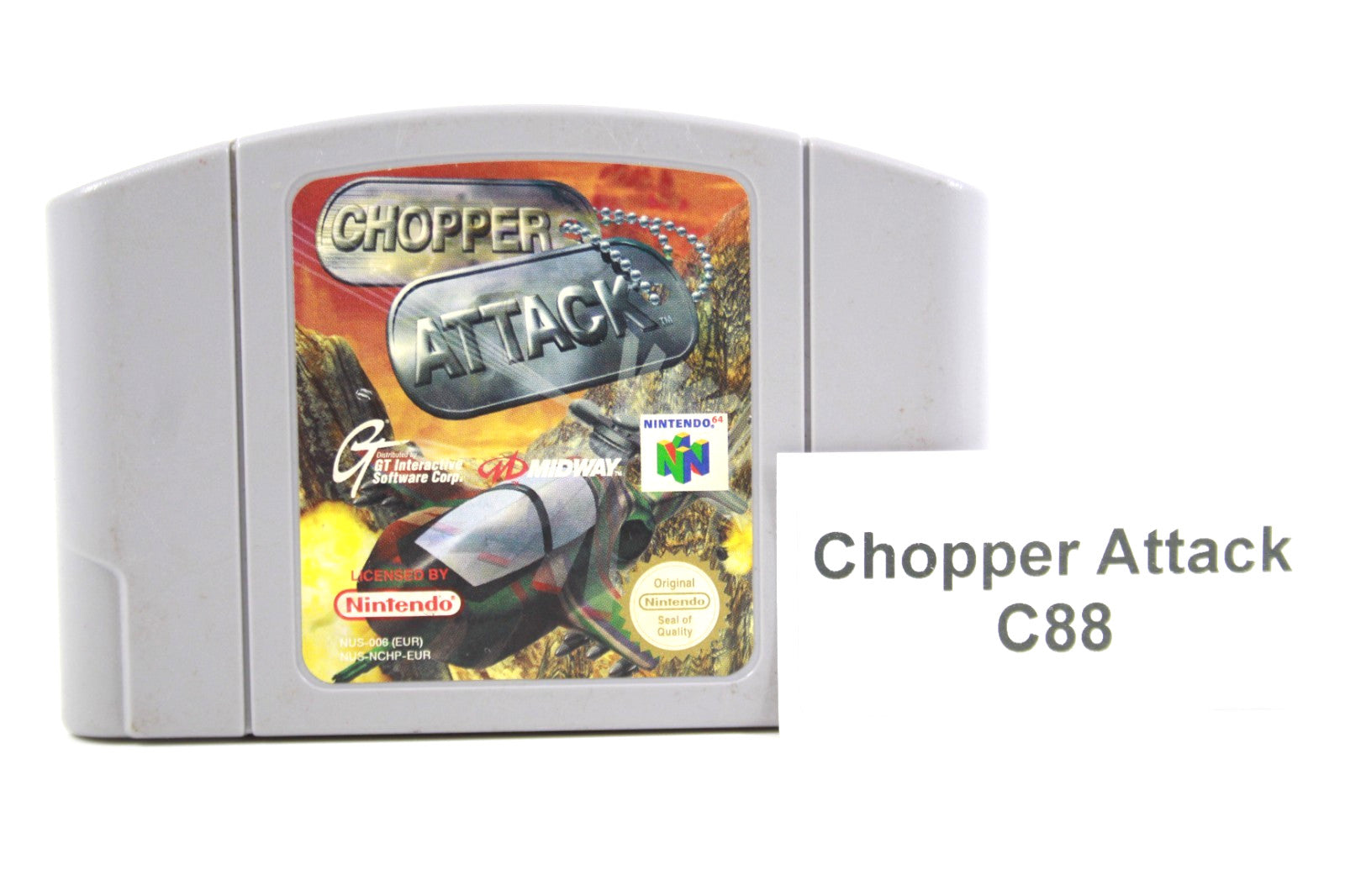 Chopper Attack [CART ONLY] - Nintendo 64 (N64) [PAL] - WITH WARRANTY