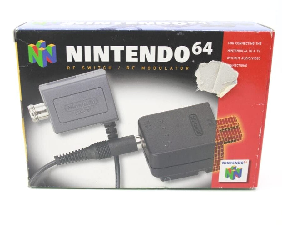 Genuine, Official Nintendo 64 (N64) RF Switch/Modulator [PAL] WITH WARRANTY