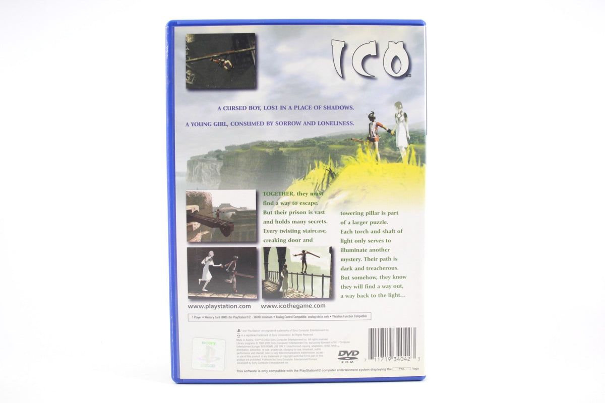 **MINT DISC** ICO (PS2) [PAL] - WITH WARRANTY [Black Label]