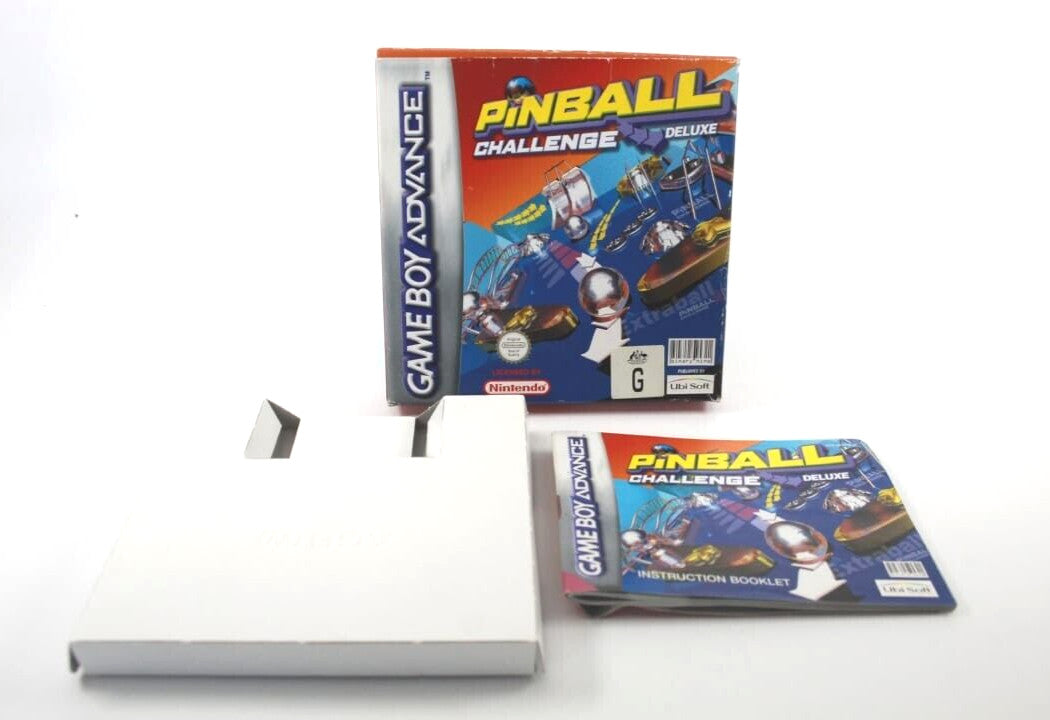 PinBall Challenge Deluxe - Nintendo Game Boy Advance (GBA) *BOX ONLY* [PAL]