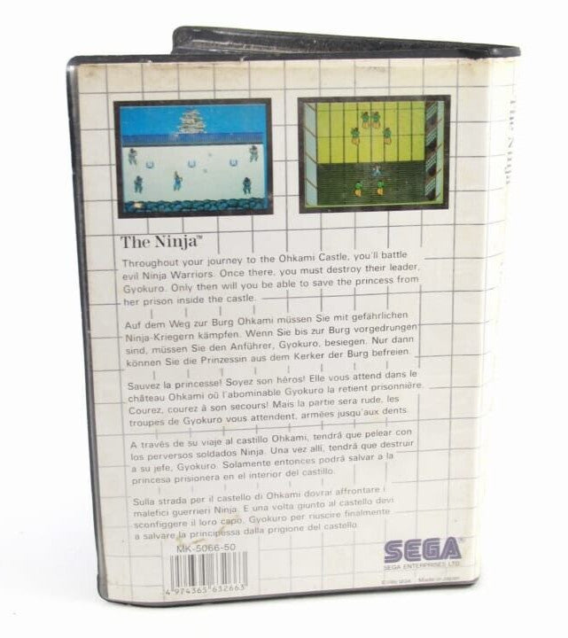 The Ninja - SEGA Master System [PAL] - WITH WARRANTY