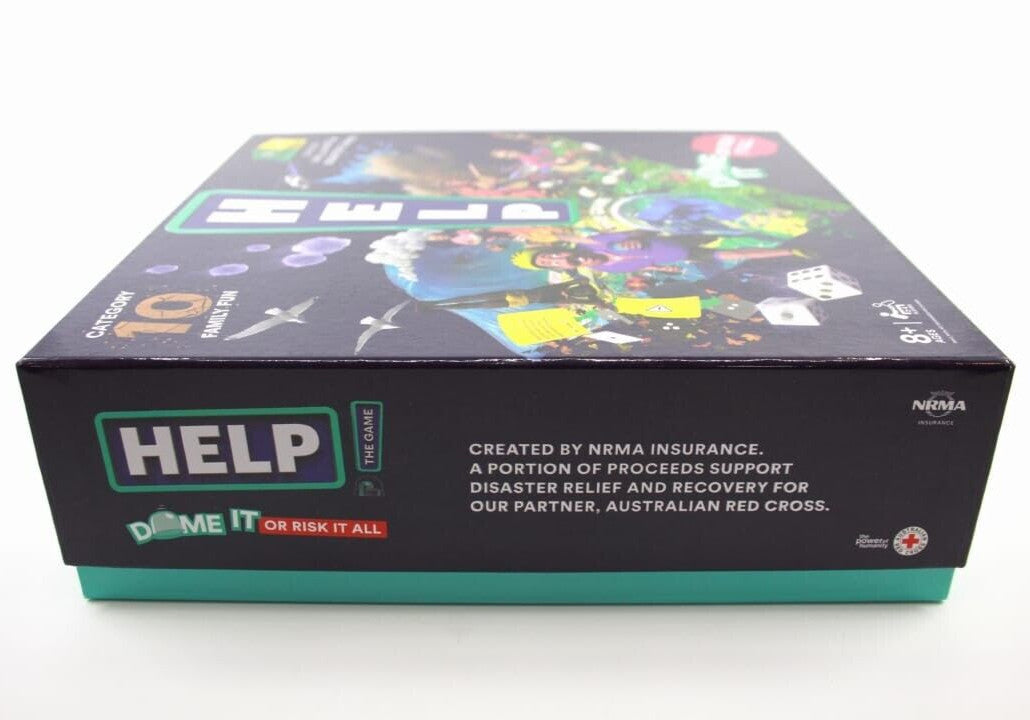 Help The Game: Dome It Or Risk It All - Board Game
