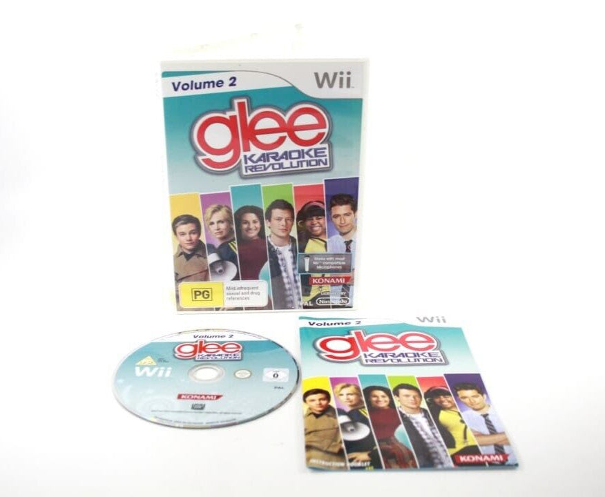 Glee Karaoke Revolution Volume 2  [PAL] Microphone & Game (Complete)