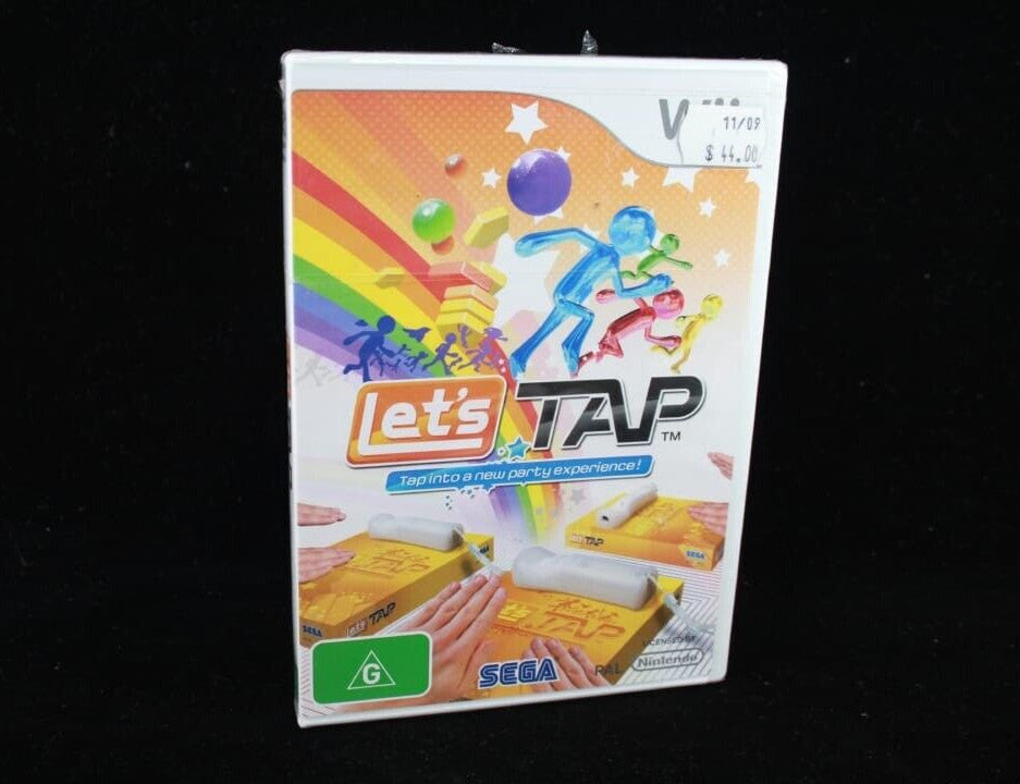 Lets Tap - Nintendo Wii *Brand New/Sealed*