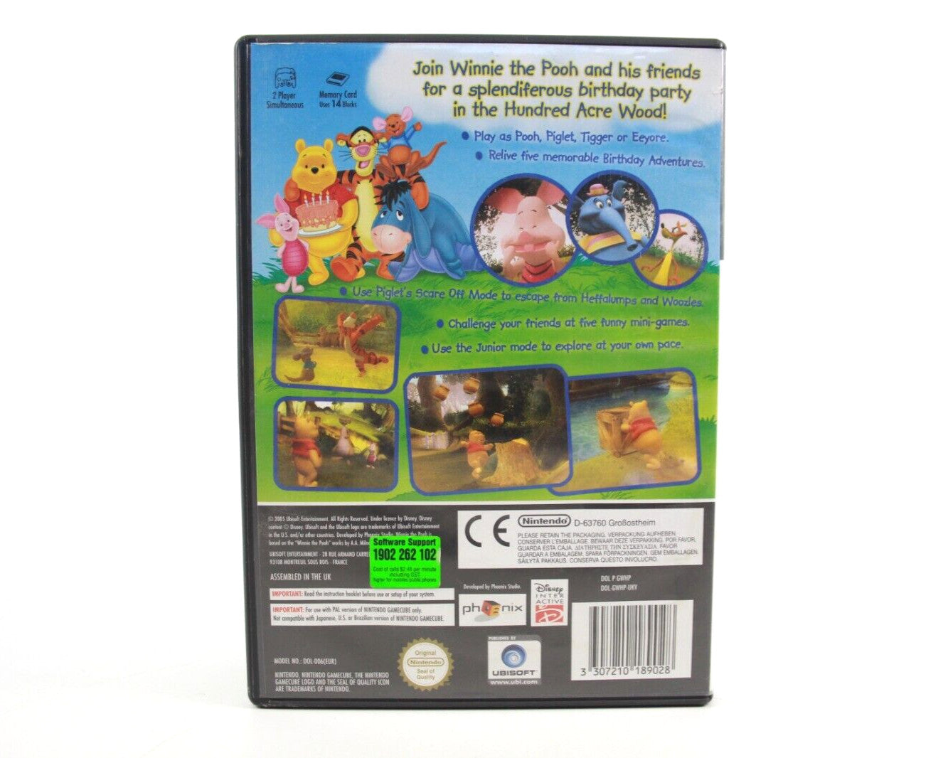 Winnie The Pooh’s Rumbly Tumbly Adventure - Nintendo GameCube [PAL] - WARRANTY