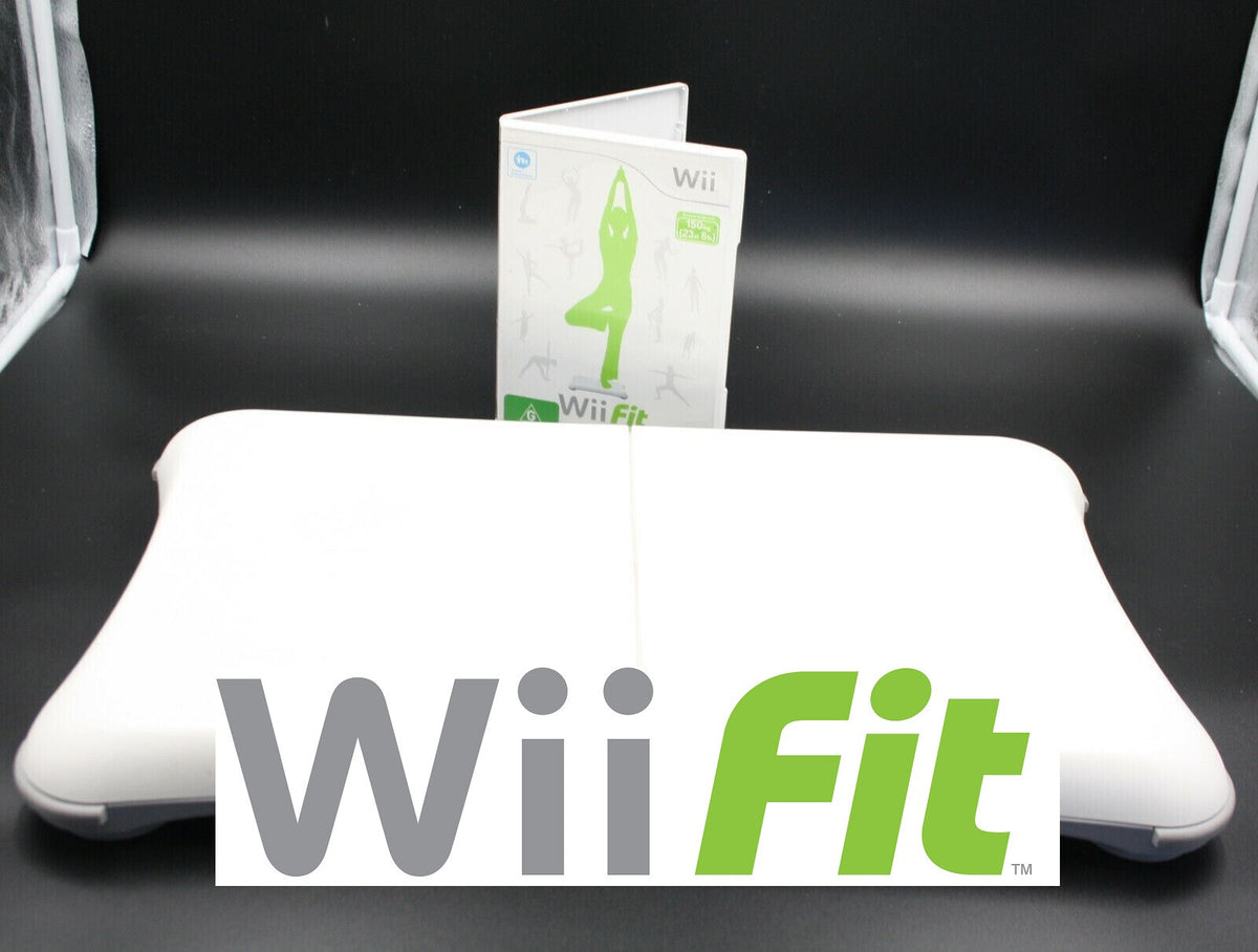 Wii Fit Game + Balance Board for Nintendo Wii - Tested Working