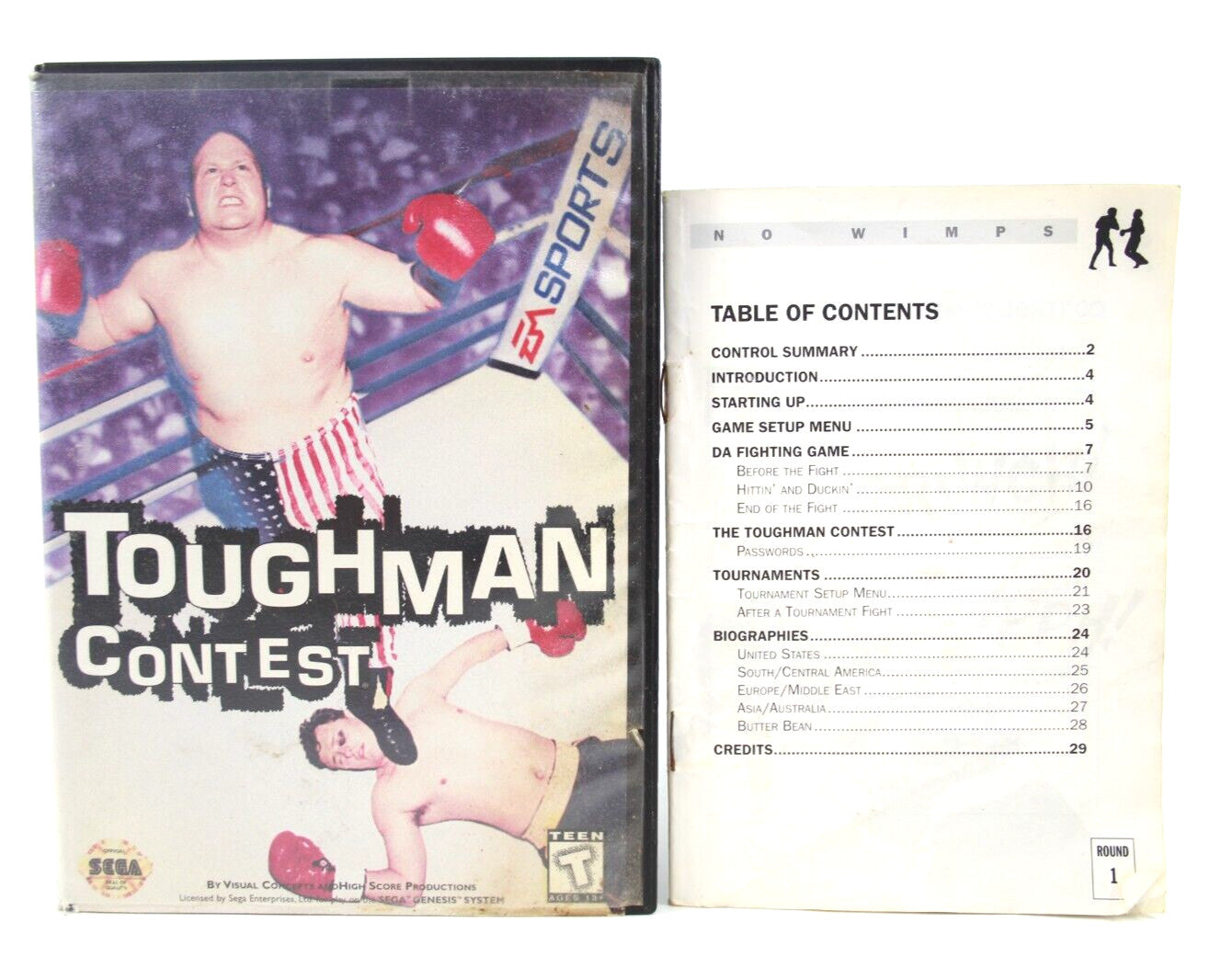 Toughman Contest - SEGA Genesis [NTSC-U] - WITH WARRANTY