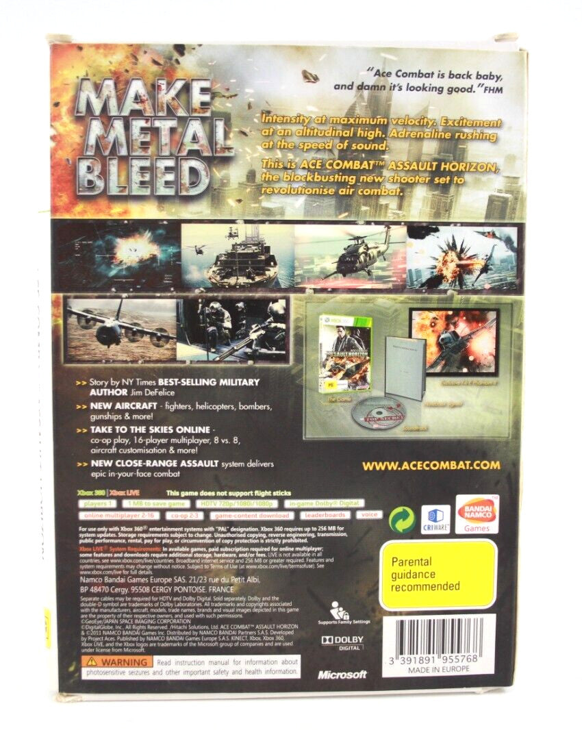 Ace Combat: Assault Horizon - Xbox 360 [PAL] - WITH WARRANTY