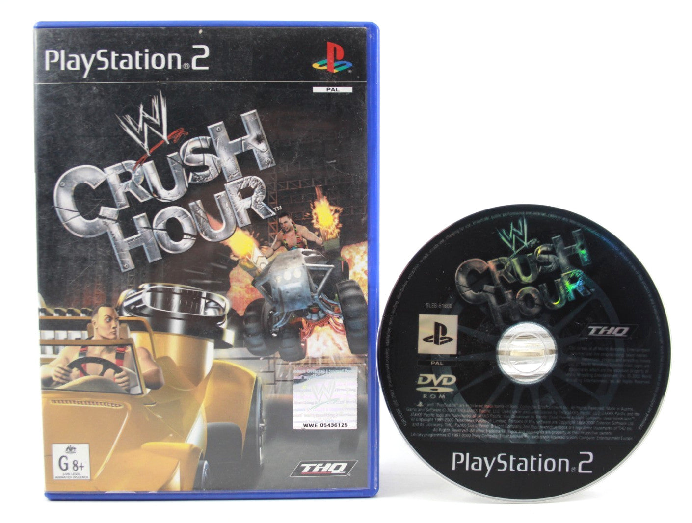 WWE Crush Hour - PlayStation 2 (PS2) [PAL] - WITH WARRANTY