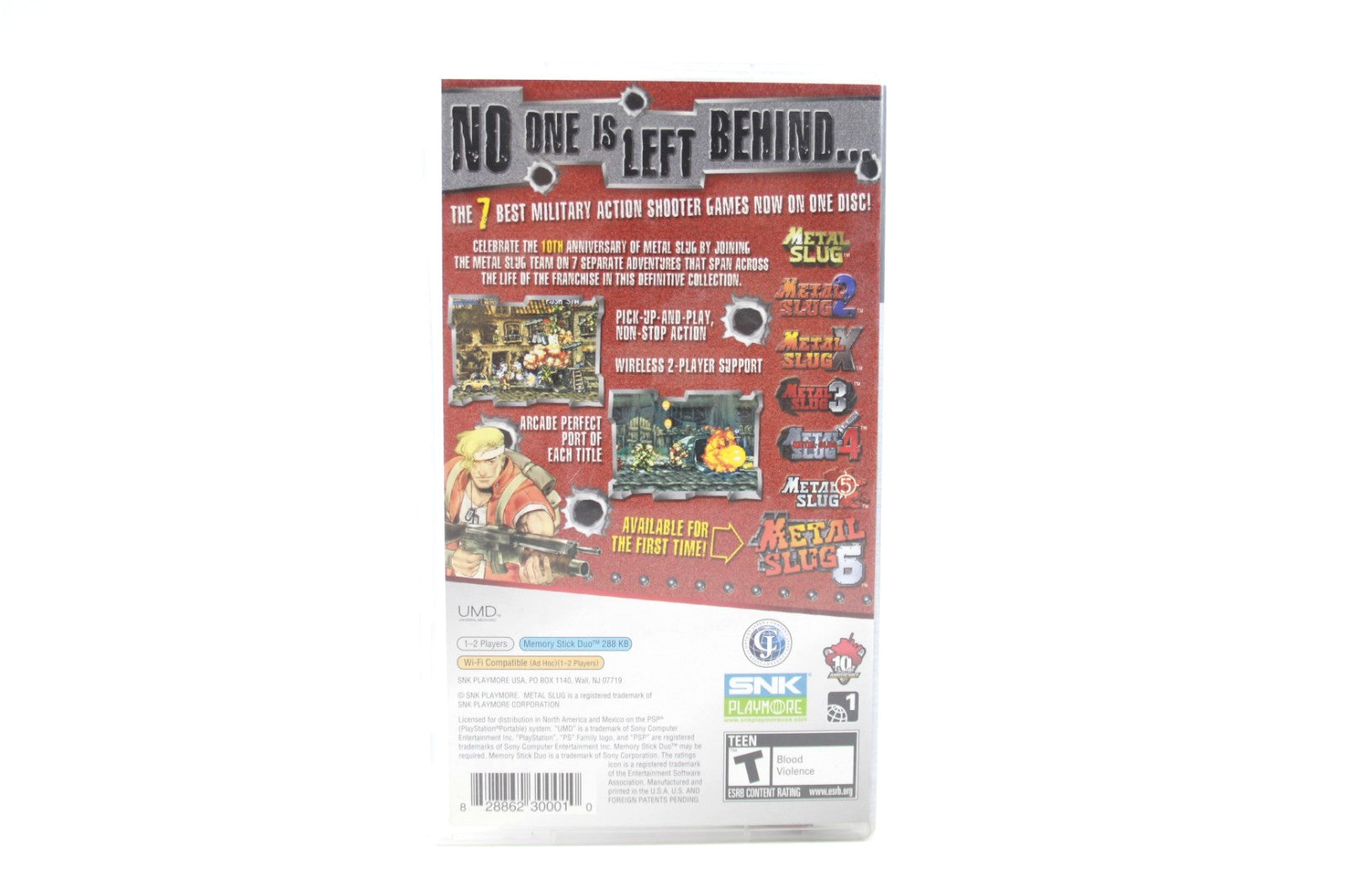 Metal Slug Anthology - PlayStation Portable (PSP) [NTSC-U] - WITH WARRANTY