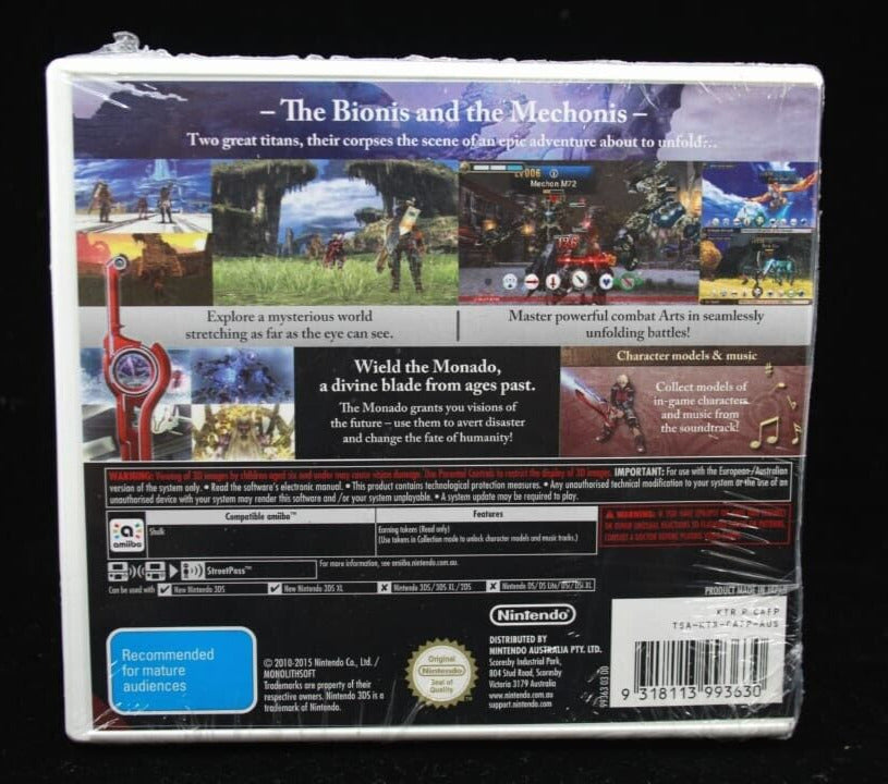 Xenoblade Chronicles 3D - Nintendo 3DS [PAL] *STORE RESEALED*