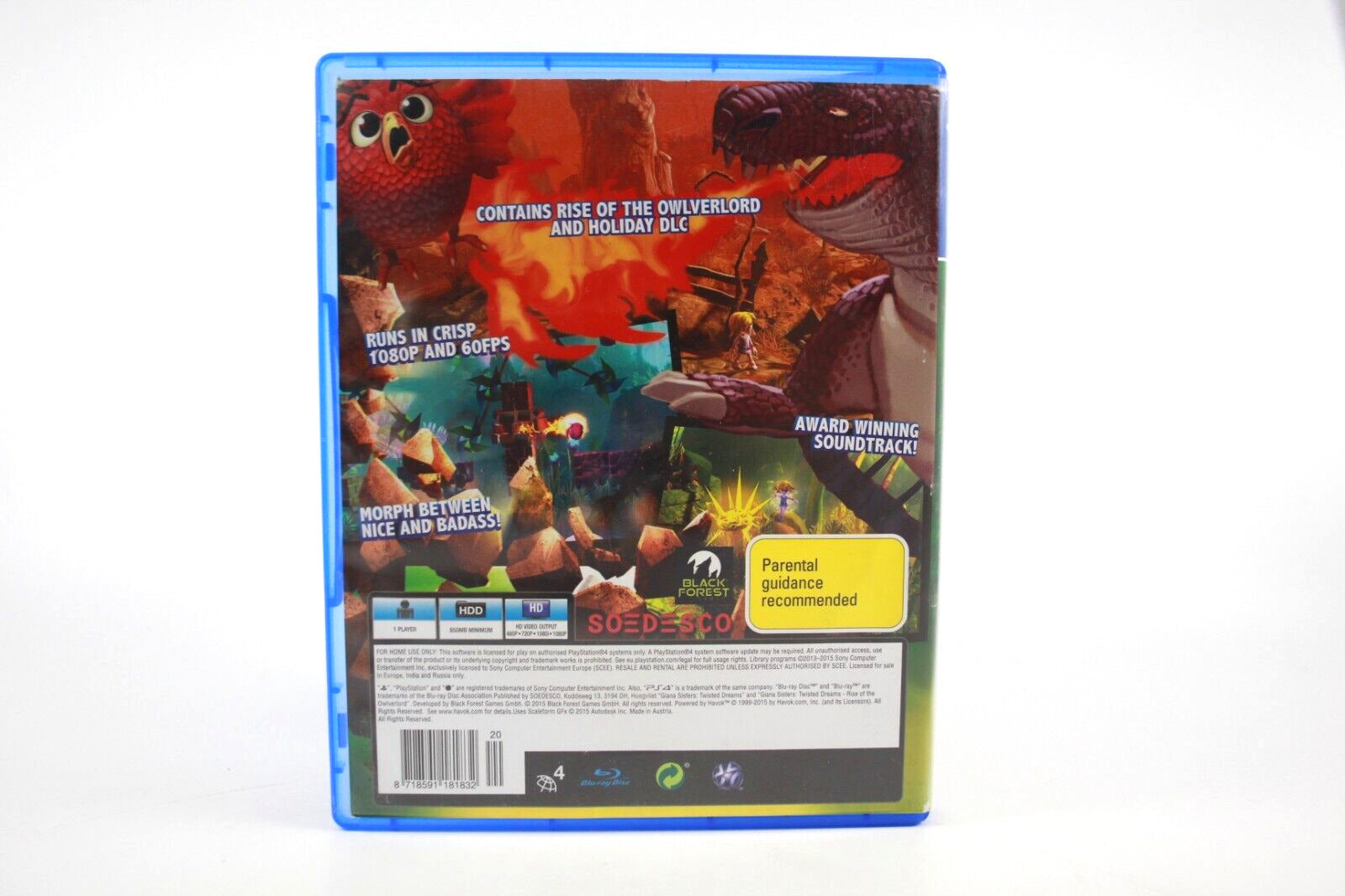 Giana Sisters: Twisted Dreams Director's Cut - PlayStation 4 (PS4) [PAL]