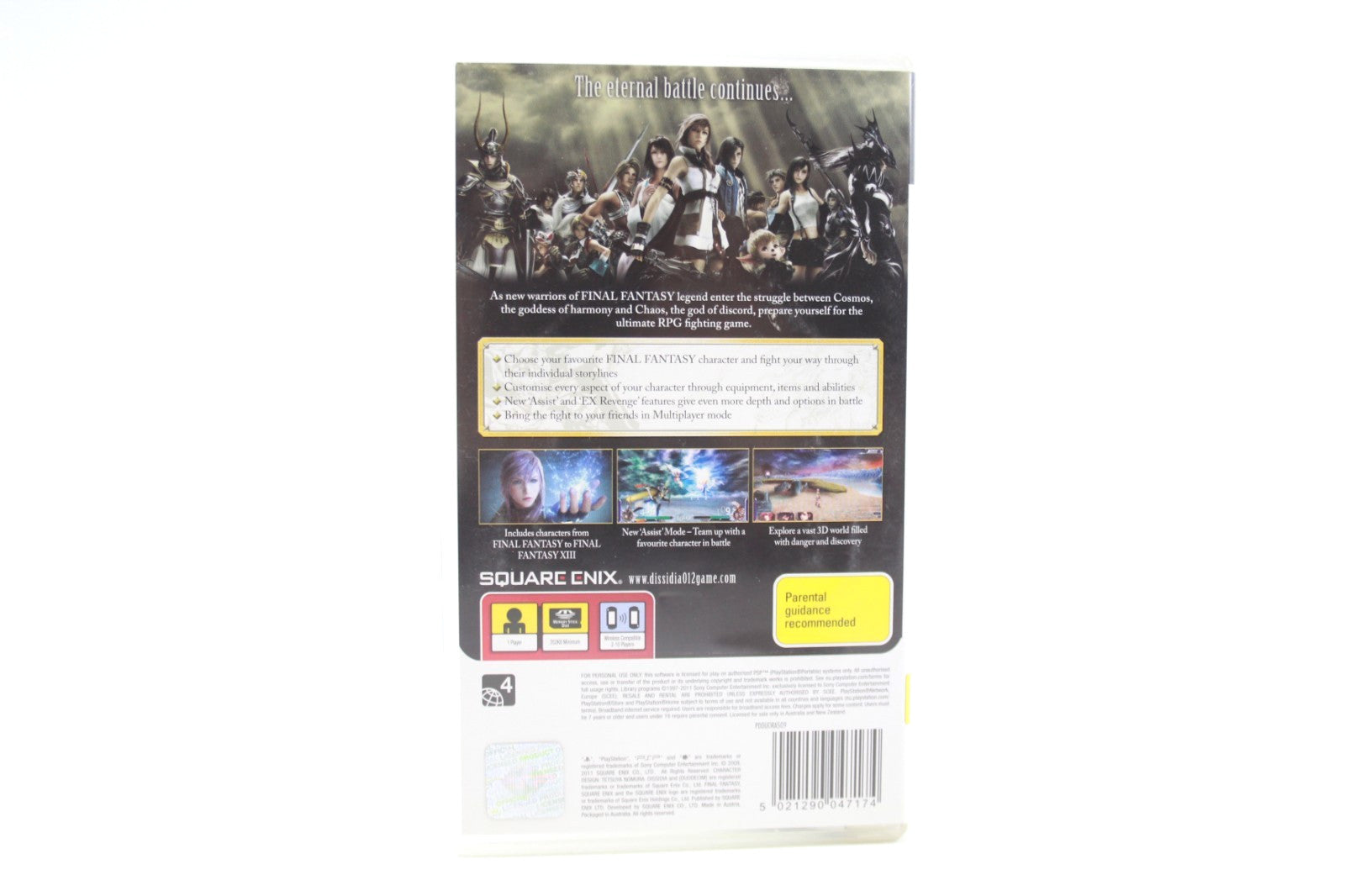 Dissidia 012 [duodecim] Final Fantasy - PlayStation Portable (PSP) [PAL]