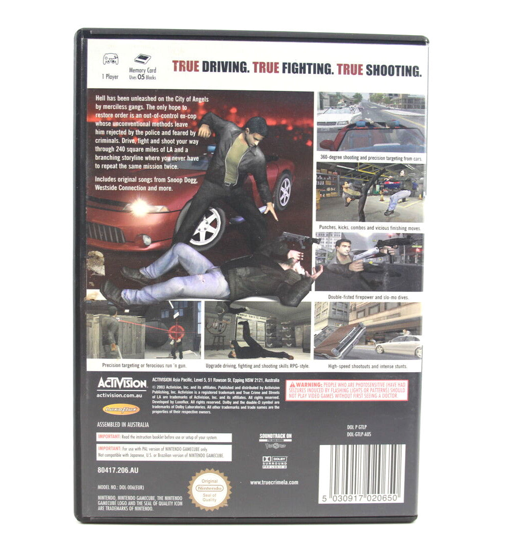 True Crime: Streets of LA (GameCube) [PAL] - WITH WARRANTY