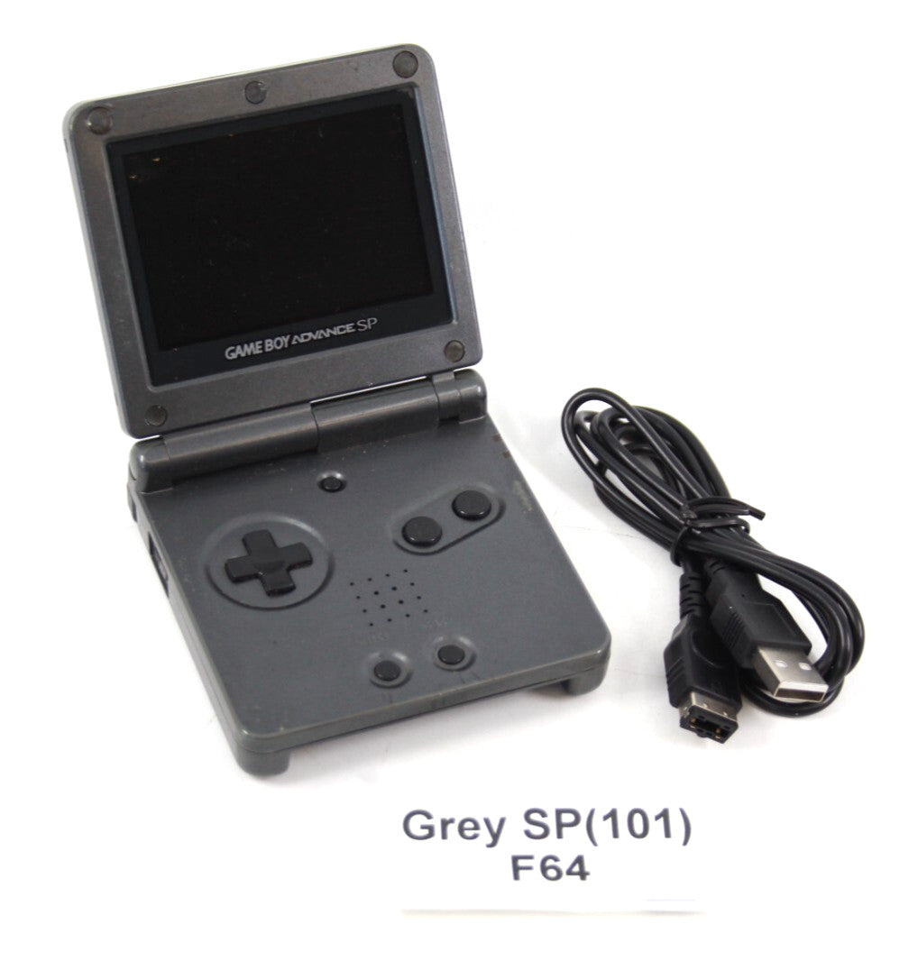 💥AGS-101💥 Official Nintendo Game Boy Advance SP Console [Graphite Grey] GBA 🎮