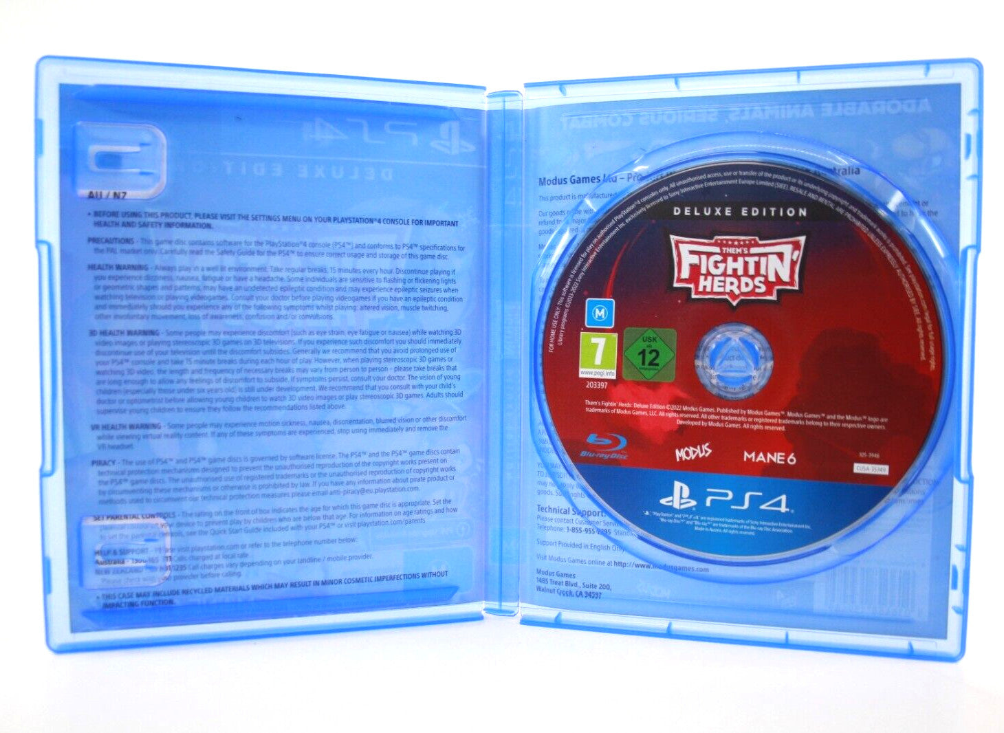 Them's Fightin' Herds Deluxe Edition - PlayStation 4 (PS4) [PAL] - WITH WARRANTY