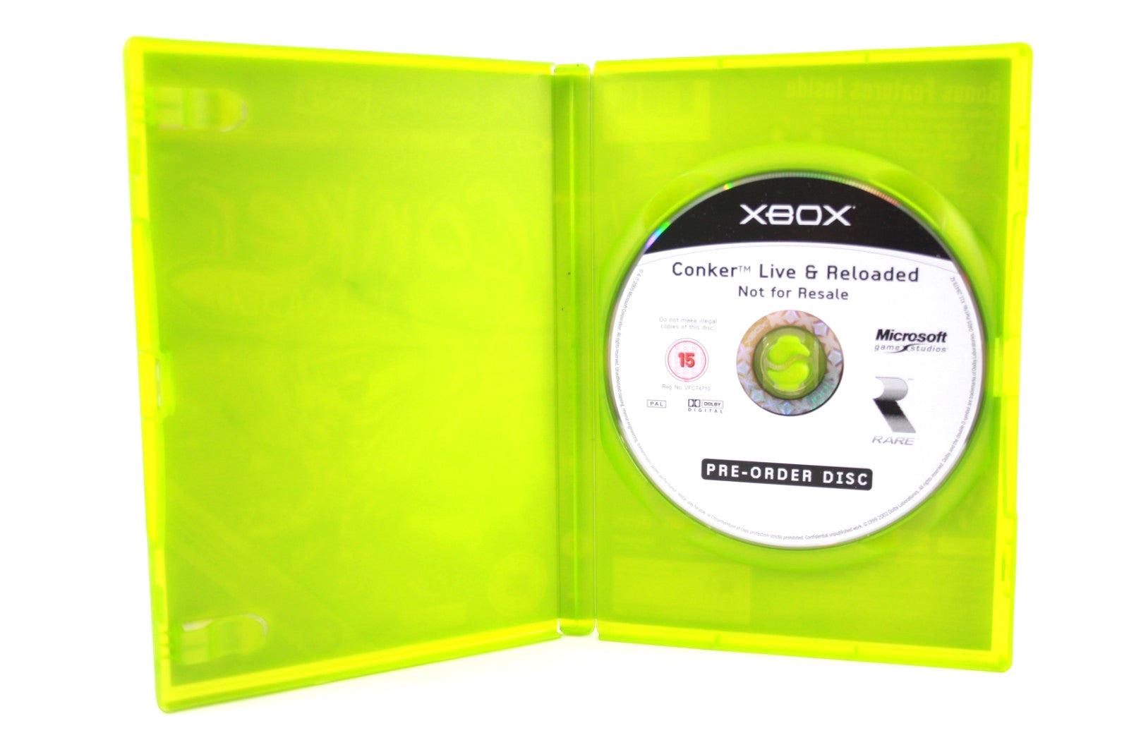 Conker: Live & Reloaded (DEMO/Pre-Order Disc) - Xbox [PAL] - WITH WARRANTY