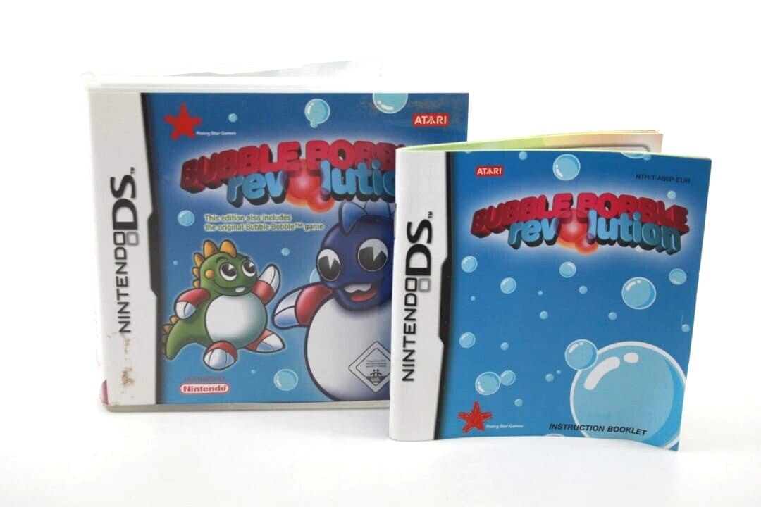 Bubble Bobble Revolution *CASE & MANUAL ONLY* Nintendo DS [PAL]