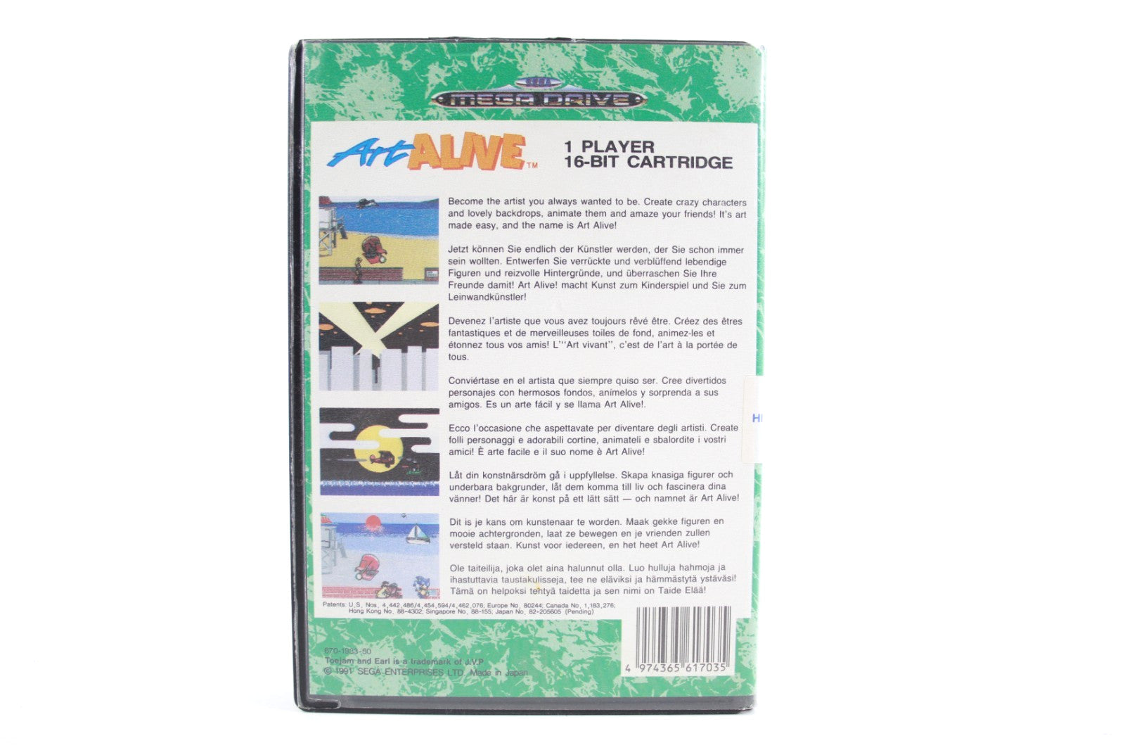 Art Alive - SEGA Mega Drive [PAL] - WITH WARRANTY