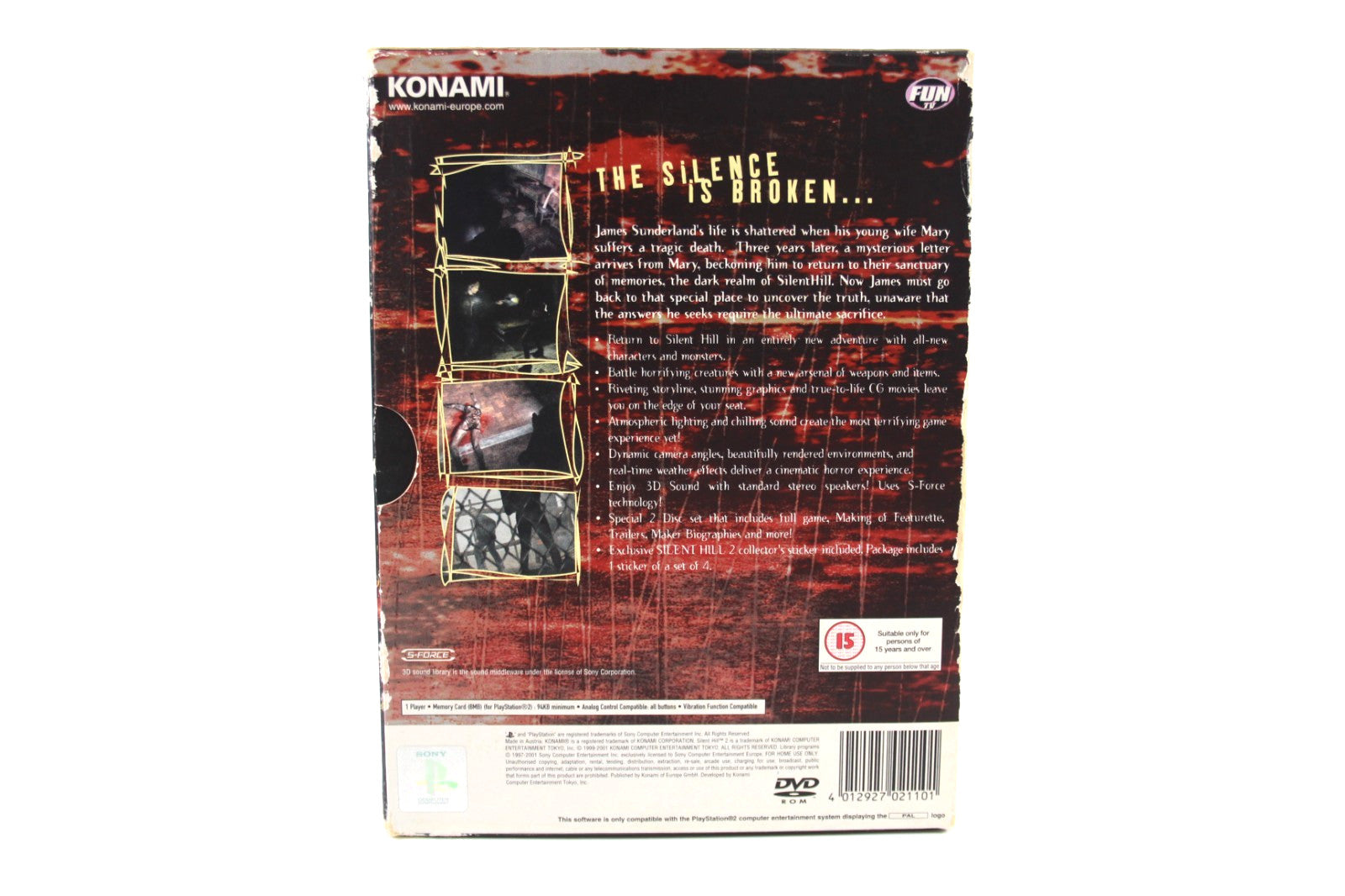 Silent Hill 2 (Special 2 Disc Set) - PlayStation 2 (PS2) [PAL] - WITH WARRANTY
