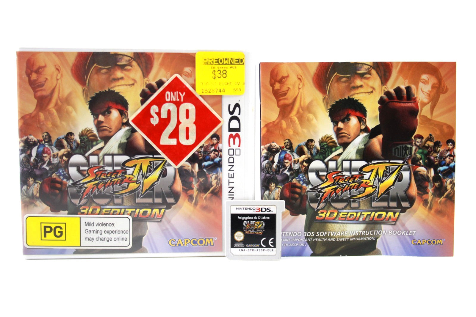 Super Street Fighter IV 3D Edition - Nintendo 3DS [PAL] - WITH WARRANTY