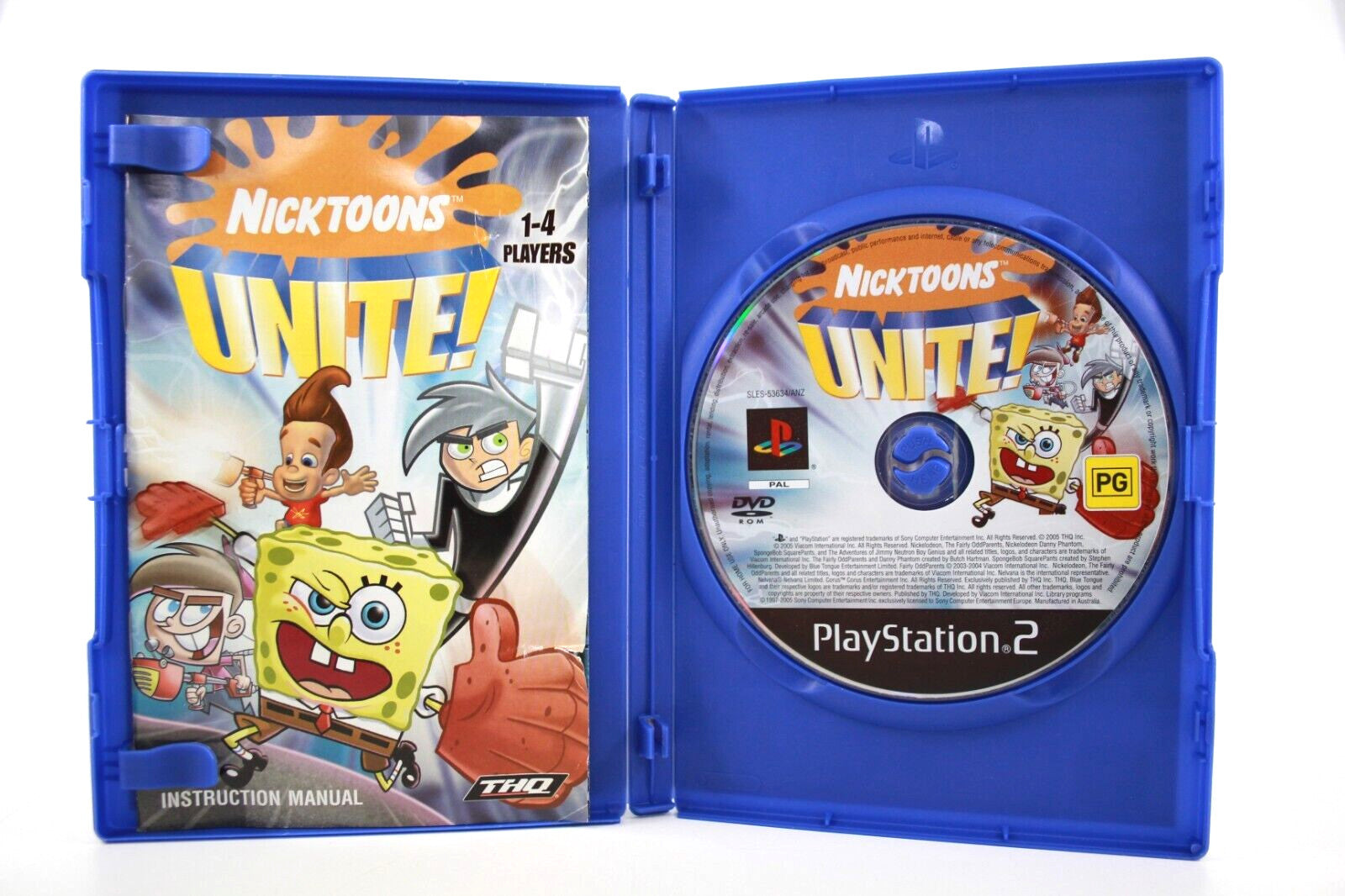 Nicktoons Unite! - PlayStation 2 (PS2) [PAL] - WITH WARRANTY