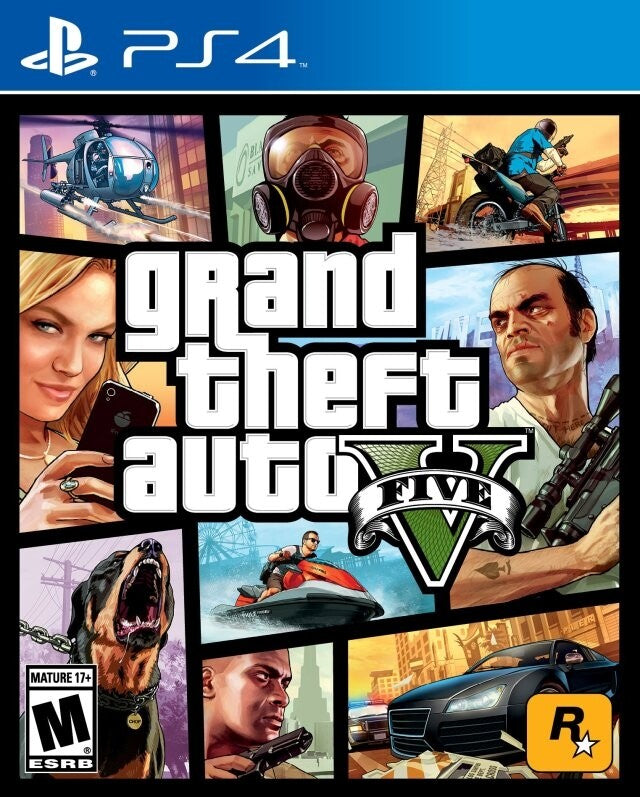 Grand Theft Auto V (PS4) [PAL] - WITH WARRANTY