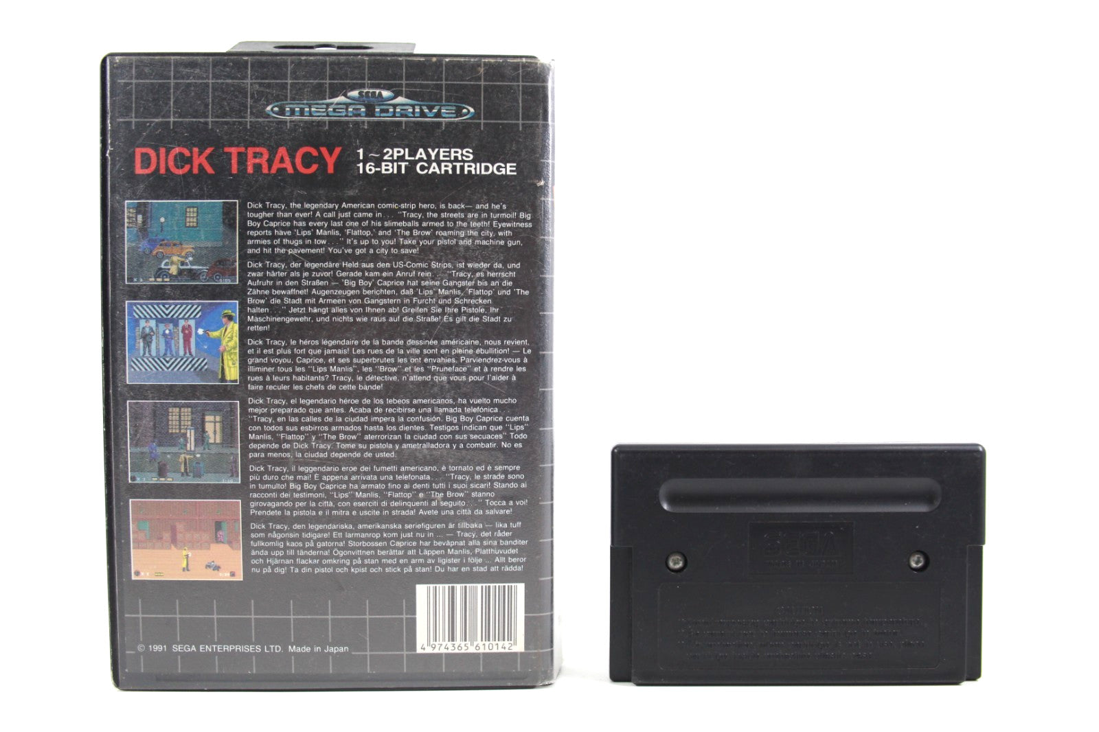 Dick Tracy - SEGA Mega Drive [PAL] - WITH WARRANTY