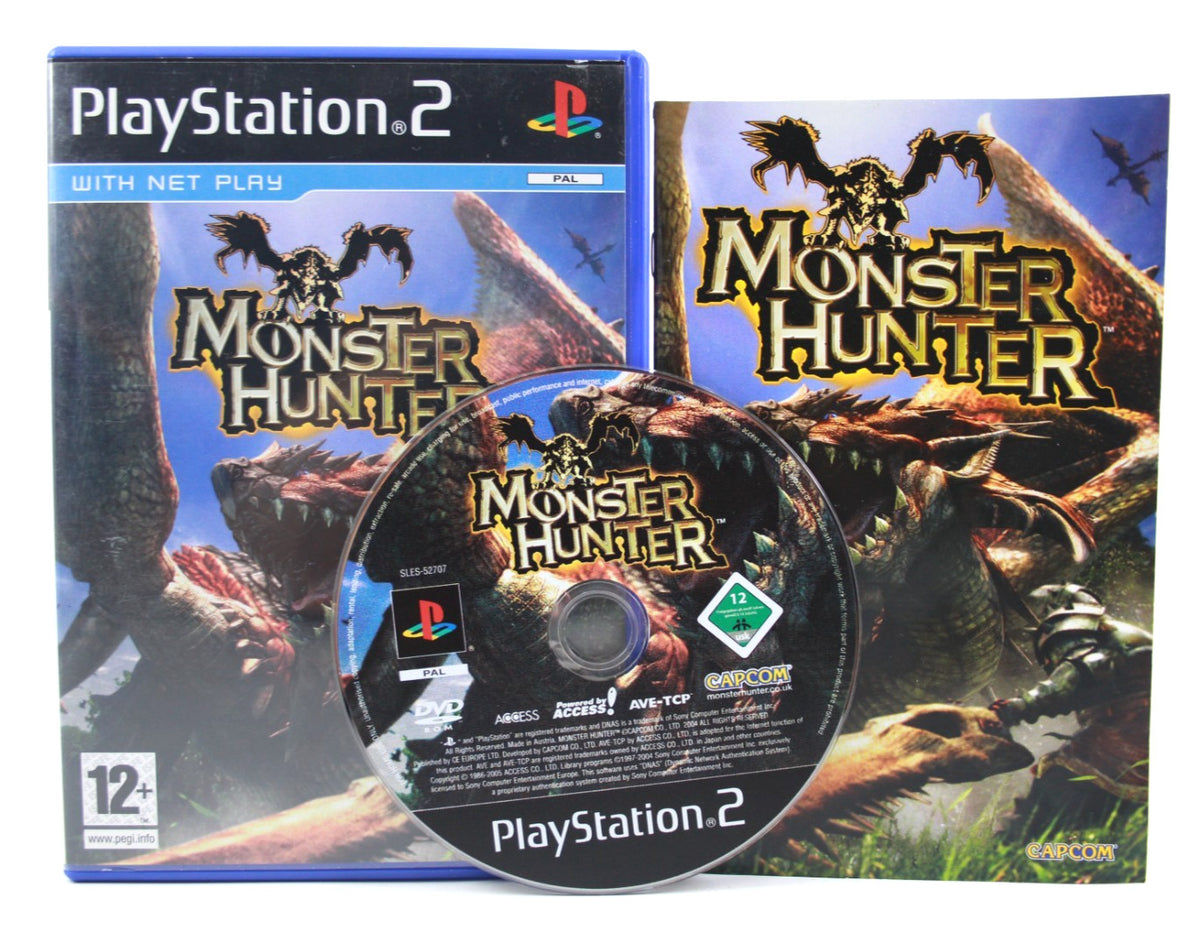 **MINT DISC** Monster Hunter (PS2) [PAL] - WITH WARRANTY [Black Label]