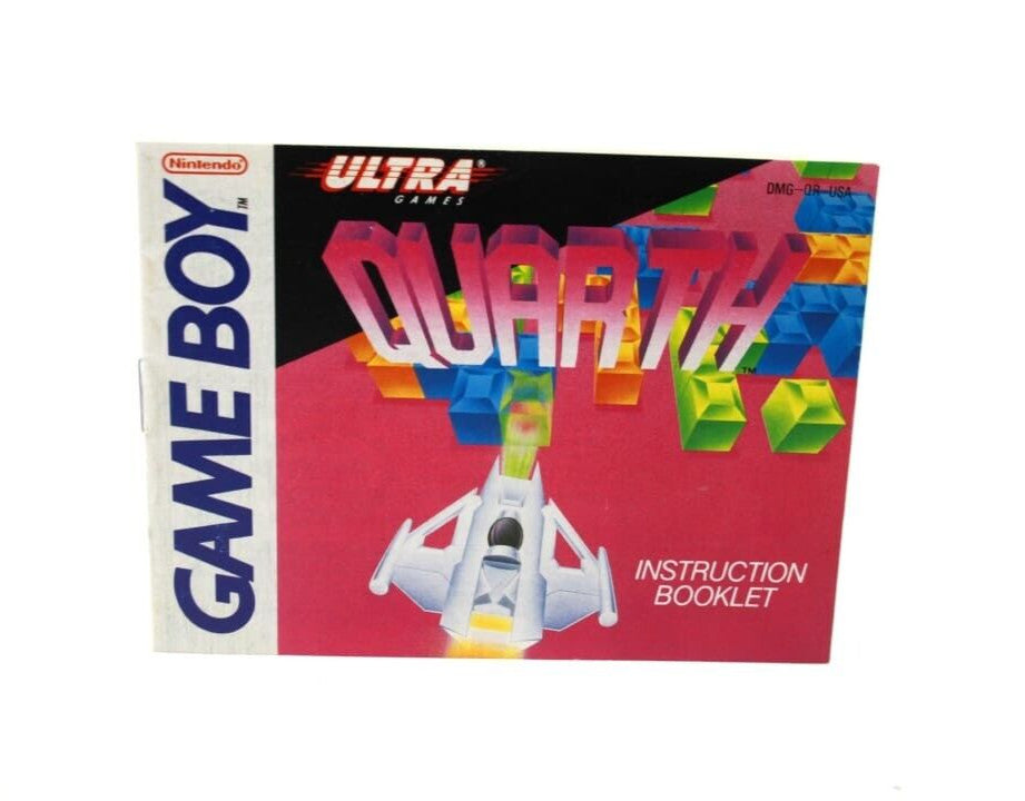 Quarth - USA Nintendo (Game Boy) ***Manual Only***