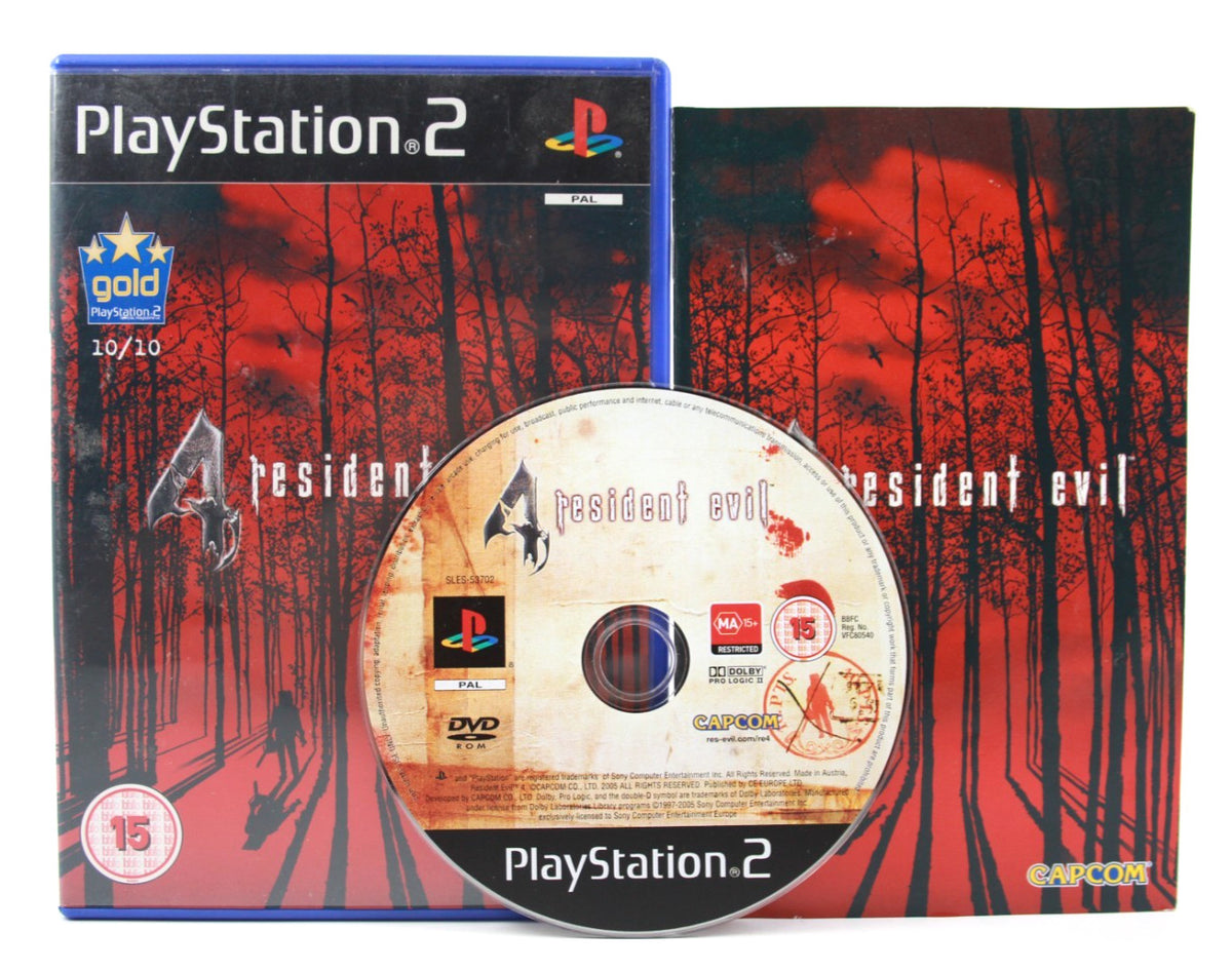 **MINT DISC** Resident Evil 4 (PS2) [PAL] - WITH WARRANTY [Black Label]