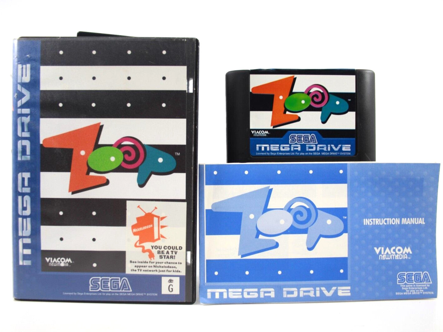 Zoop - SEGA Mega Drive [PAL] - WITH WARRANTY