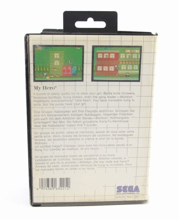 My Hero - SEGA Master System [PAL] - WITH WARRANTY
