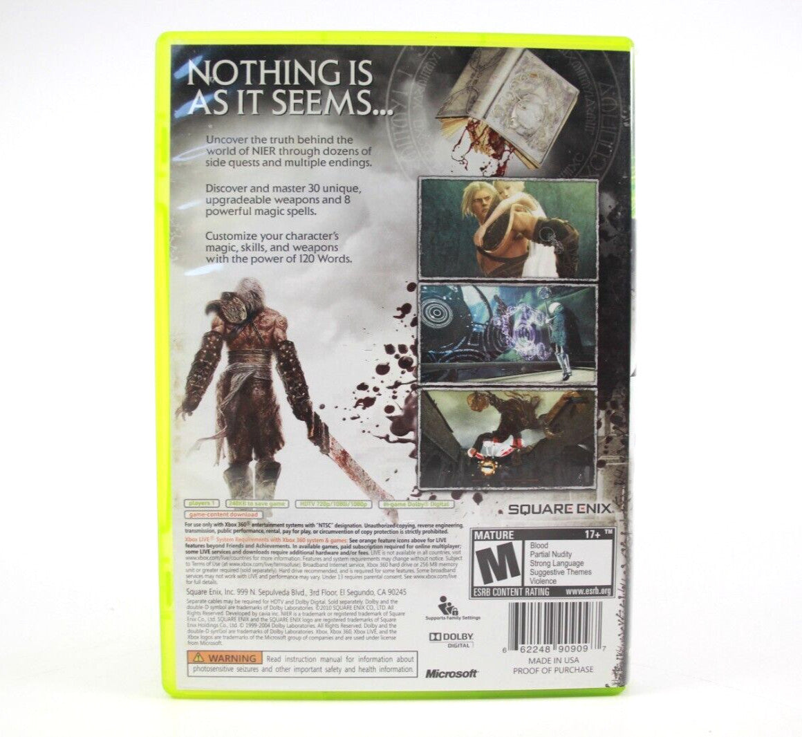 Nier - Xbox 360 [NTSC-U] - WITH WARRANTY