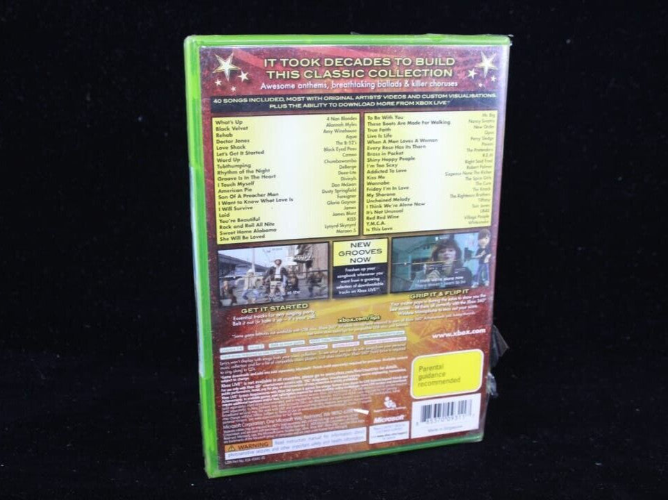 Lips Party Classics - Microsoft Xbox 360 - Brand New/Sealed