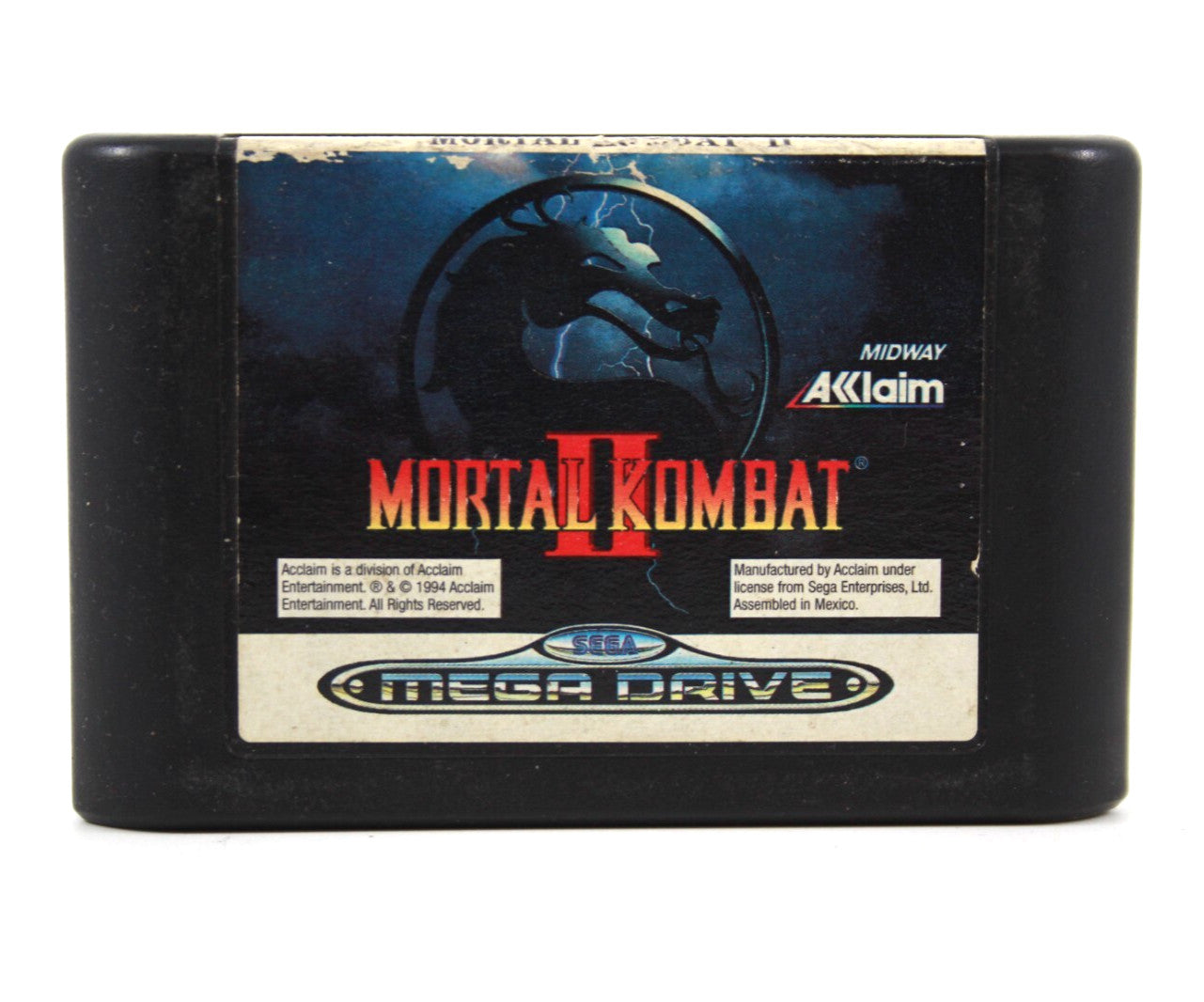 Mortal Kombat II [CART ONLY] - SEGA Mega Drive [PAL] - WITH WARRANTY