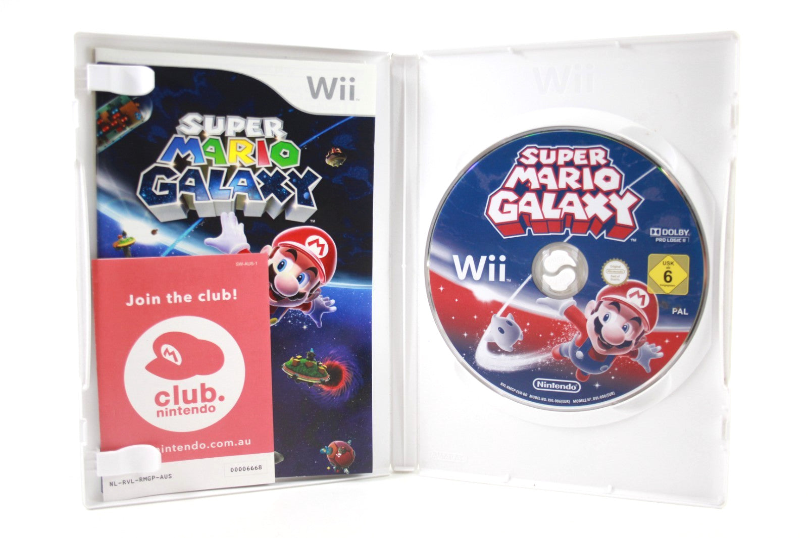 Super Mario Galaxy - Nintendo Wii [PAL] - WITH WARRANTY