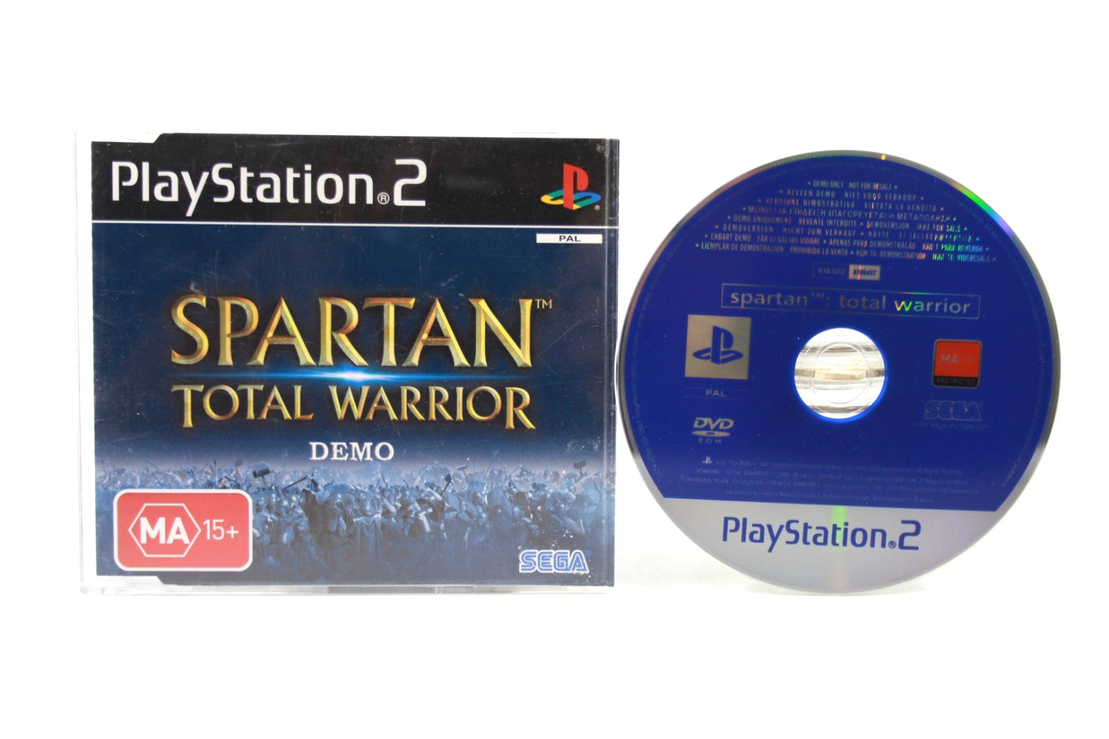 Spartan Total Warrior [DEMO DISC] - PlayStation 2 (PS2) [PAL] - WITH WARRANTY