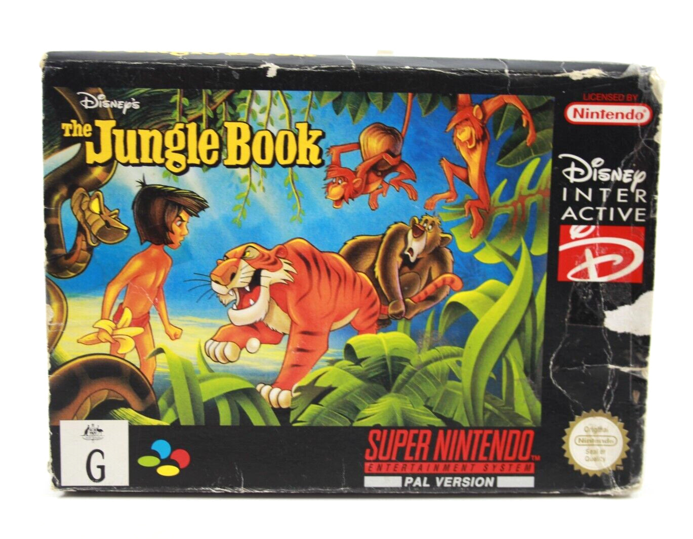 Disney's The Jungle Book - Super Nintendo (SNES) [PAL] - WITH WARRANTY