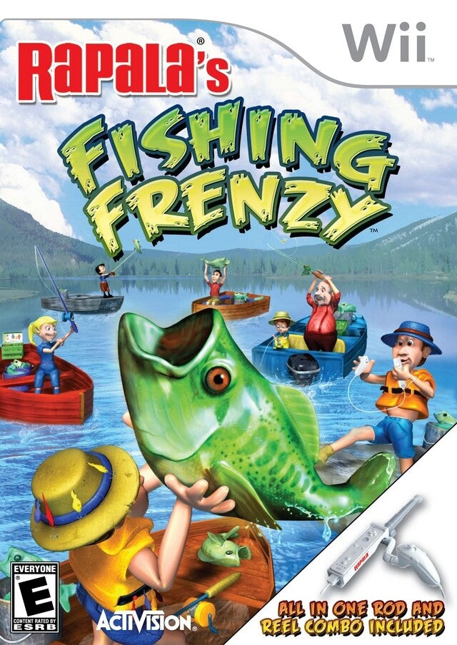 Rapala's Fishing Frenzy (Nintendo Wii) [PAL] - WITH WARRANTY - Rapalas