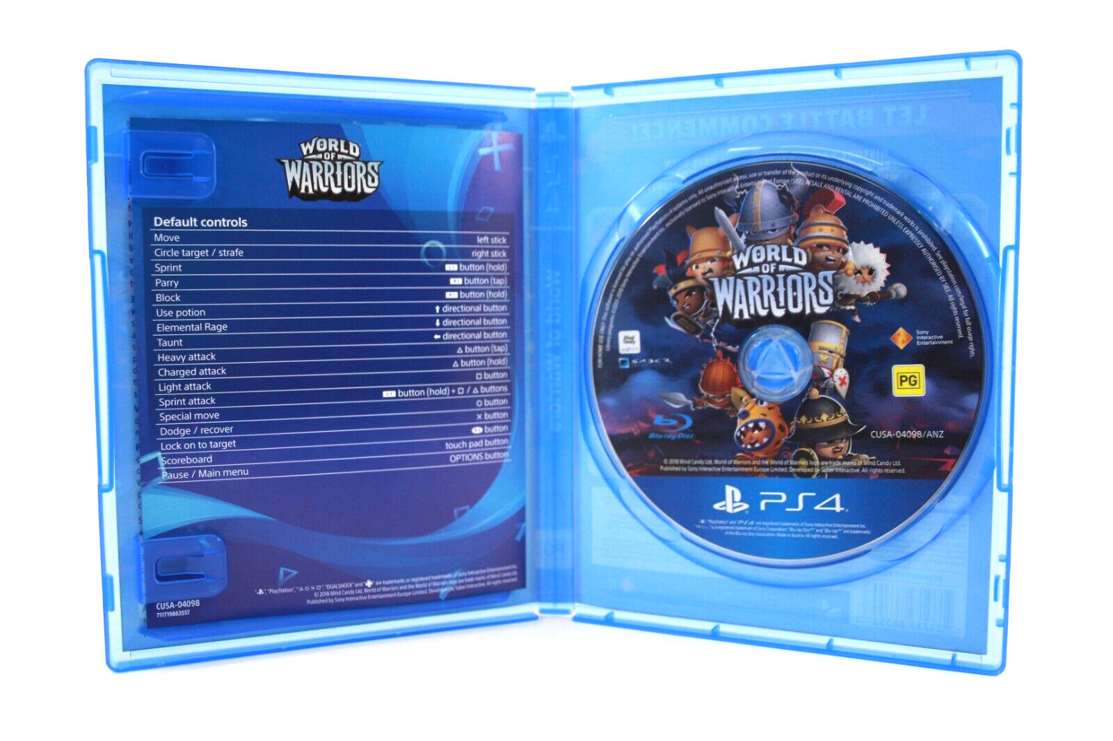 World of Warriors - PlayStation 4 (PS4) [PAL] - WITH WARRANTY