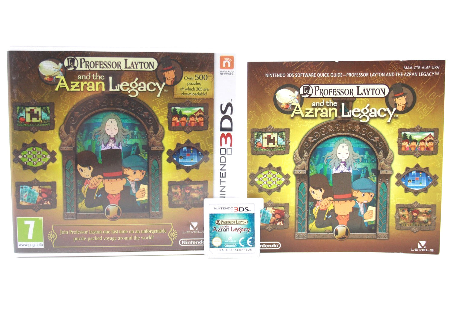 Professor Layton and the Azran Legacy - Nintendo 3DS [PAL] - WITH WARRANTY