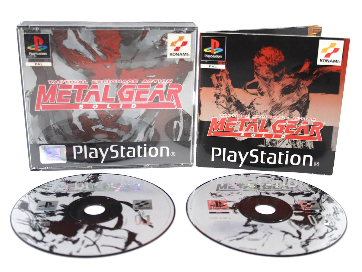 Metal Gear Solid - PlayStation 1 (PS1) [PAL] - WITH WARRANTY