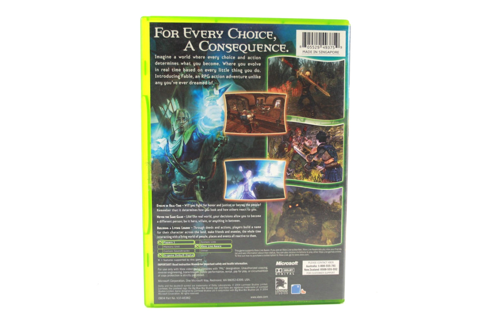 Fable - Xbox [PAL] - WITH WARRANTY